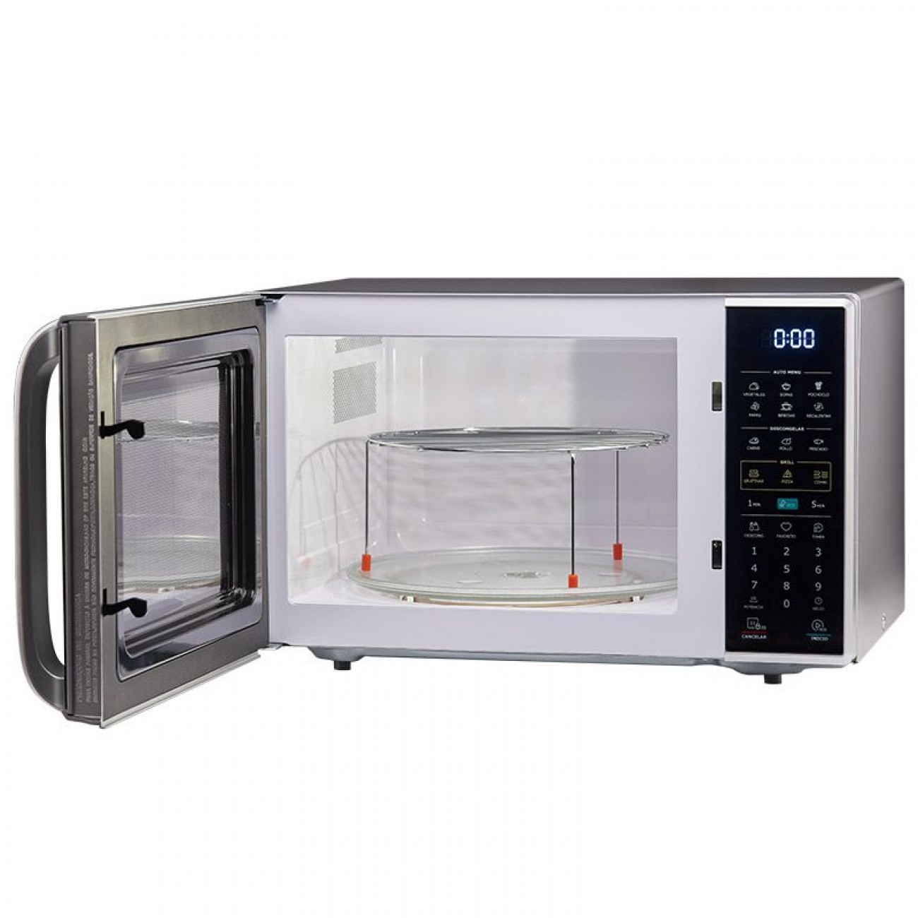 Imagen Microondas Bgh Quick Chef B223ds20 Eco 23 Lts Digital Silver