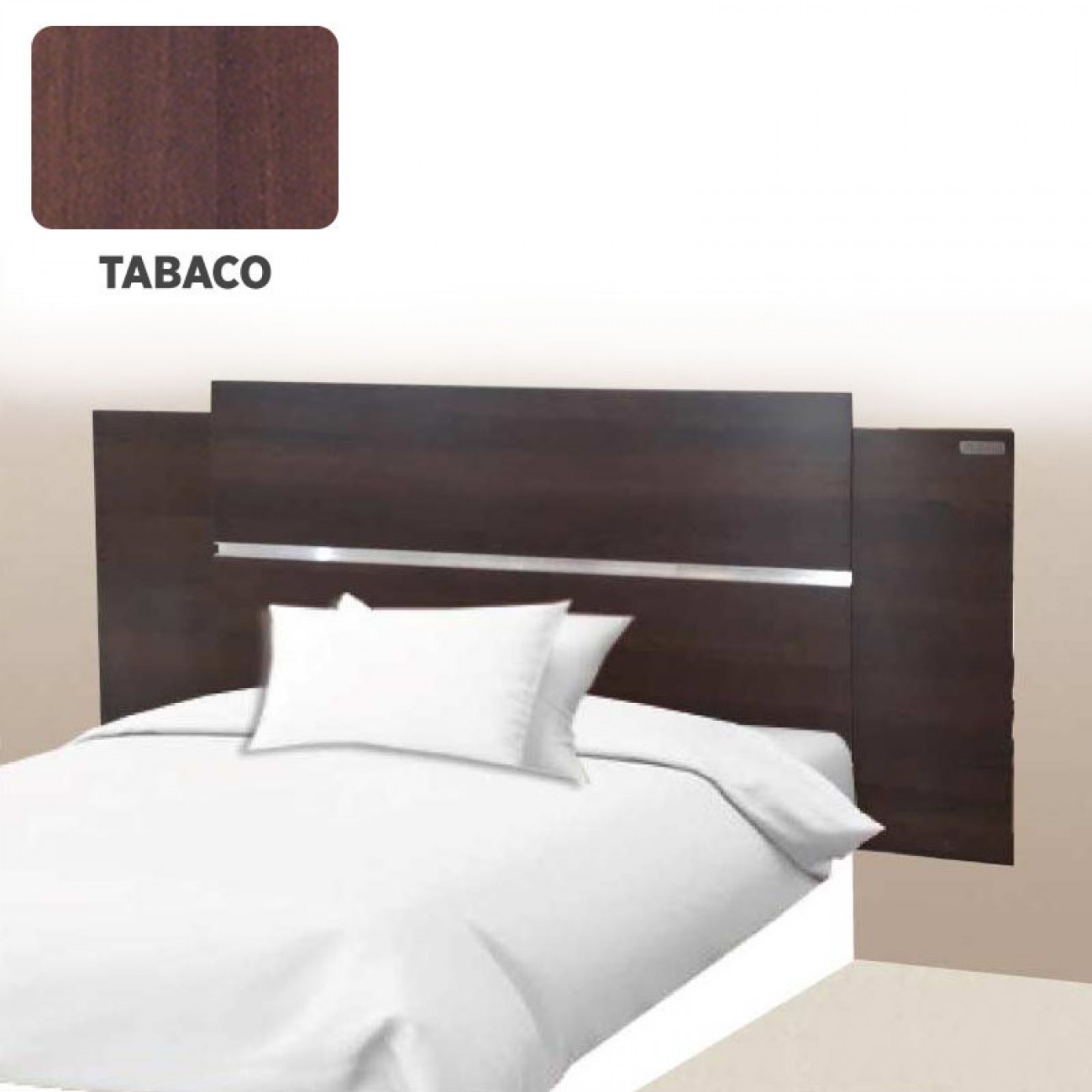 Imagen Respaldo Cama Sommier Platinum 1040 Extensible 1.44/57/63 M Tabaco
