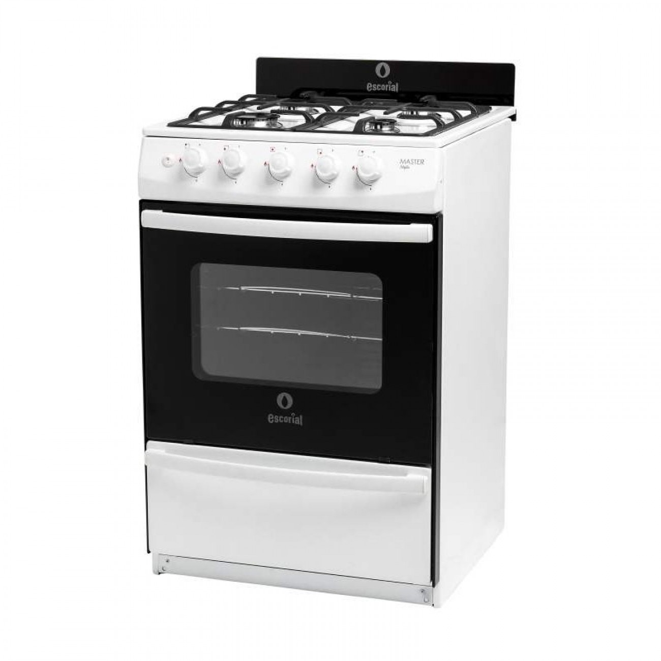 Imagen Cocina Multigas Escorial Master Style 4h 56 Cm Con Luz Blanca