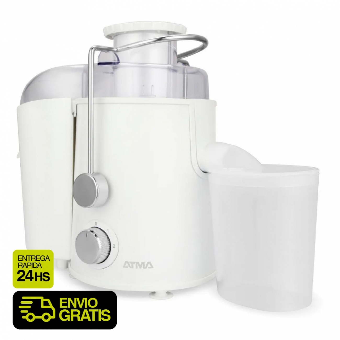 Imagen Juguera El&eacute;ctrica Atma Juat21wp 400w 2 Vel