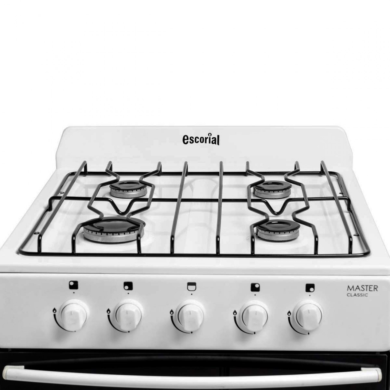 Imagen Cocina Escorial Master Classic 4h 56 Cm Blanca Gas Natural