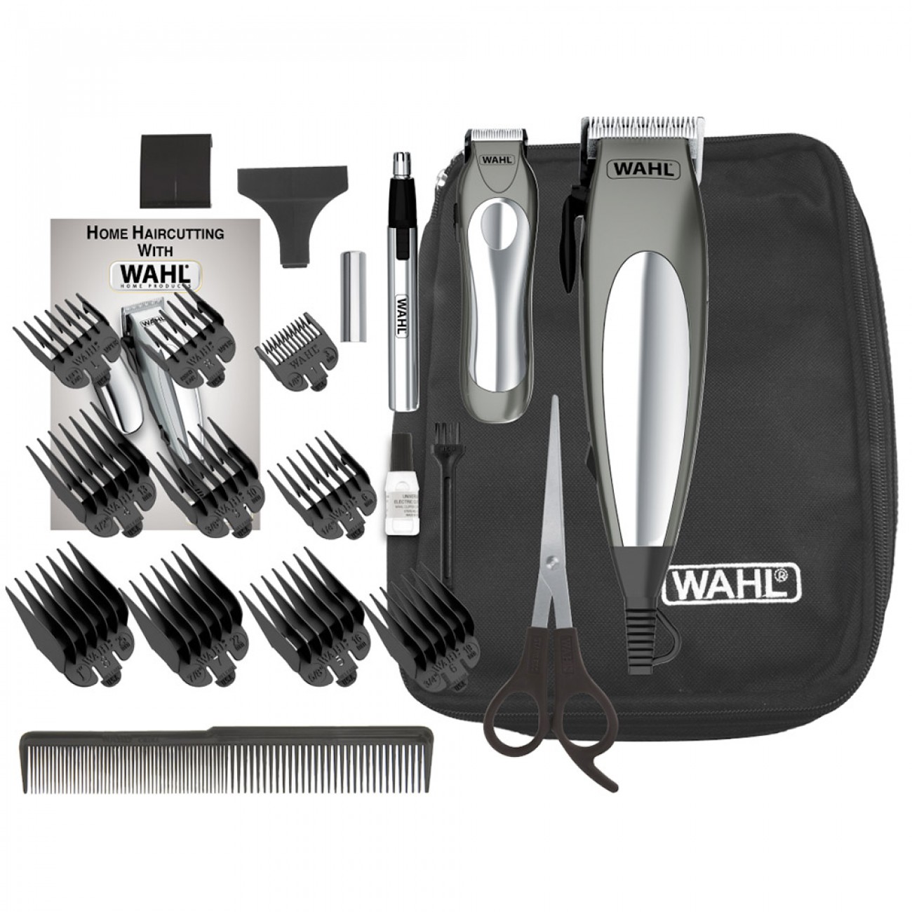 Imagen Kit Combo Cortadora De Pelo Wahl Deluxe Groom Pro + Trimmer