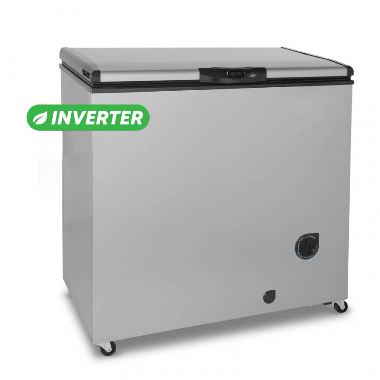 Imagen Freezer Horizontal Inverter Inelro Fih-270 215 Lts Gris Plata