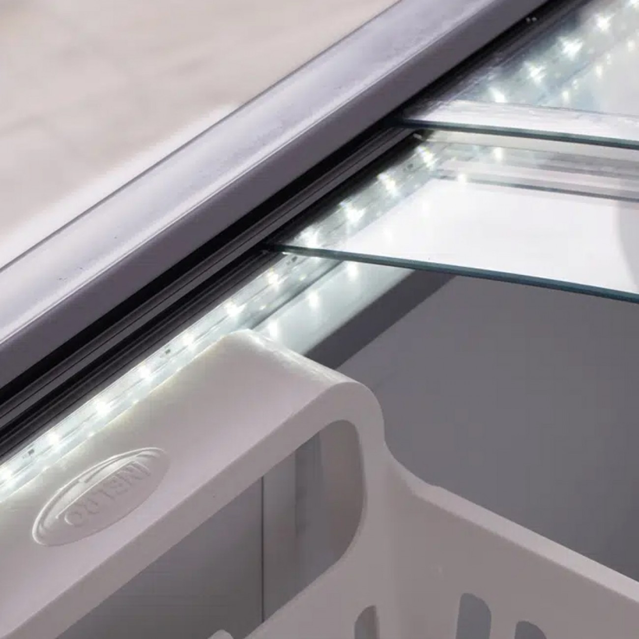 Imagen Freezer Exhibidor Horizontal Inelro Fih-550pi Plus 455 Lts