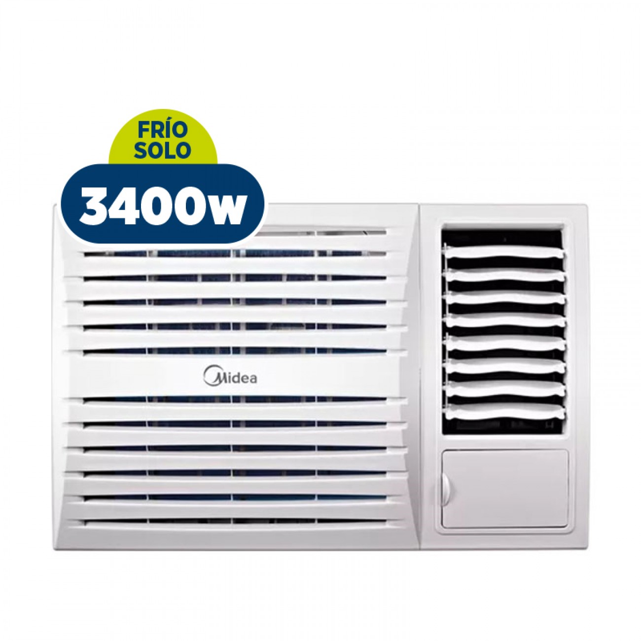 Imagen Aire Acond De Ventana Midea Mcve12re22f1 3400w Frío Sólo