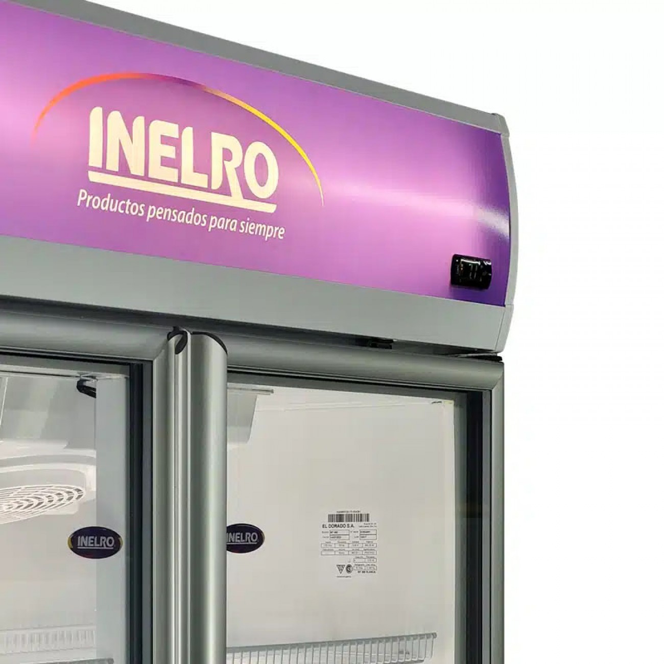 Imagen Heladera Exhibidora Vertical Inelro Mt-980 980 Lts 2 Puertas