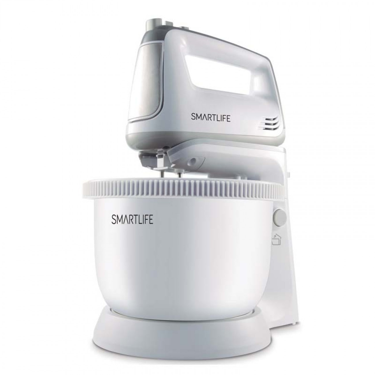 Imagen Batidora Con Bowl Plástico Smartlife Sl-hm5035pn 300w 3.4 Lt