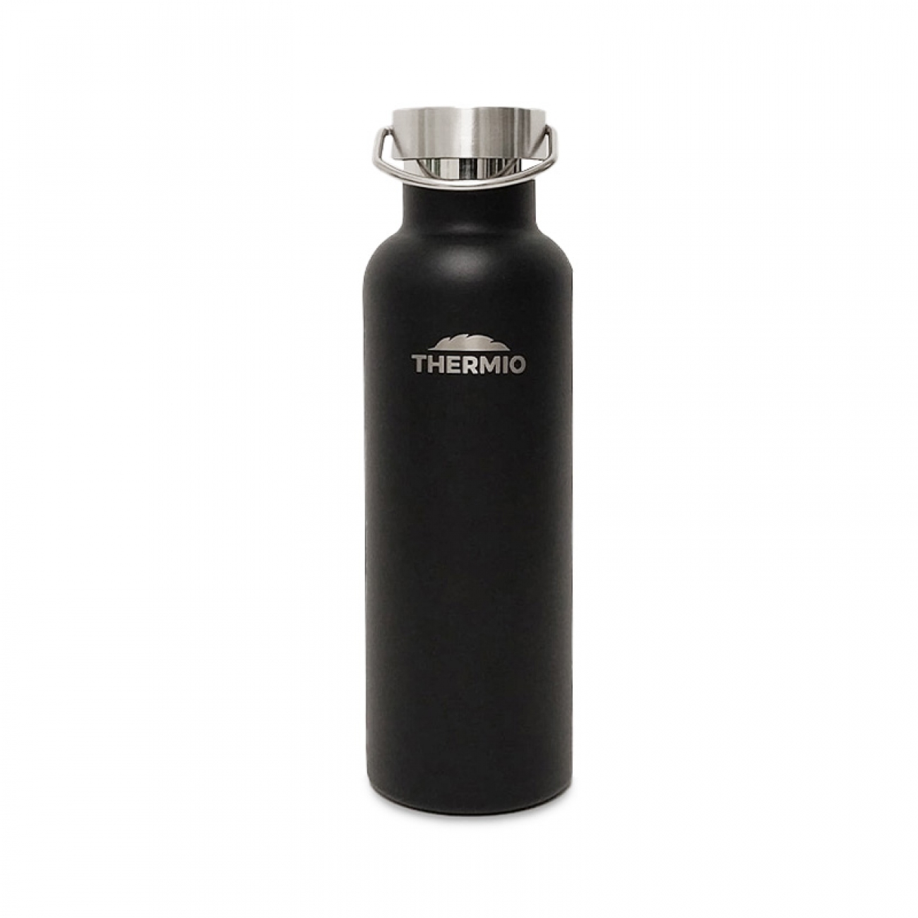 Imagen Botella Térmica Deportiva Thermio Acero Inox 750ml Negra