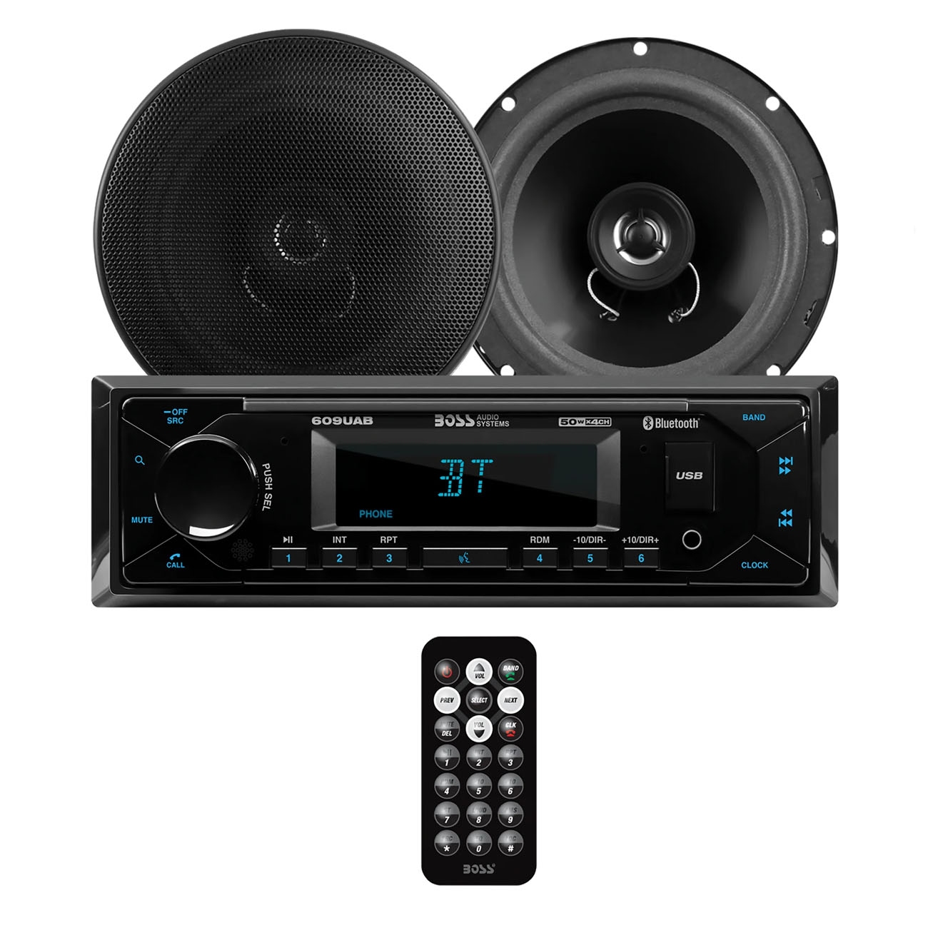 Imagen Autoestéreo Boss 628bck Bluetooth Con 4 Parlant 200w