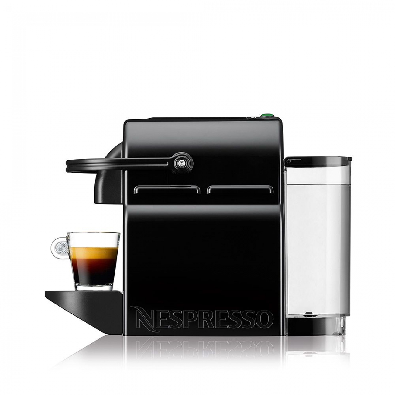 Imagen Cafetera A Cápsula Nespresso Inissia Black + Aeroccino 3