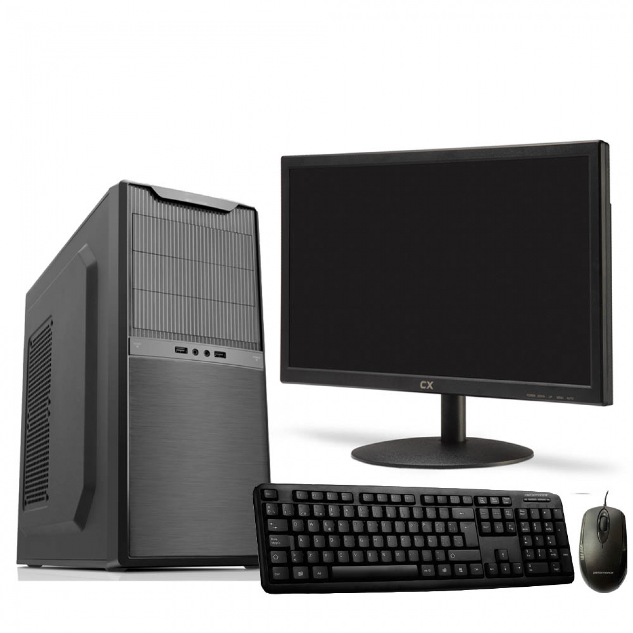 Imagen Pc Escritorio Cx 37898 Monitor 18,5" Ryzen 3 8gb 240gb Ssd