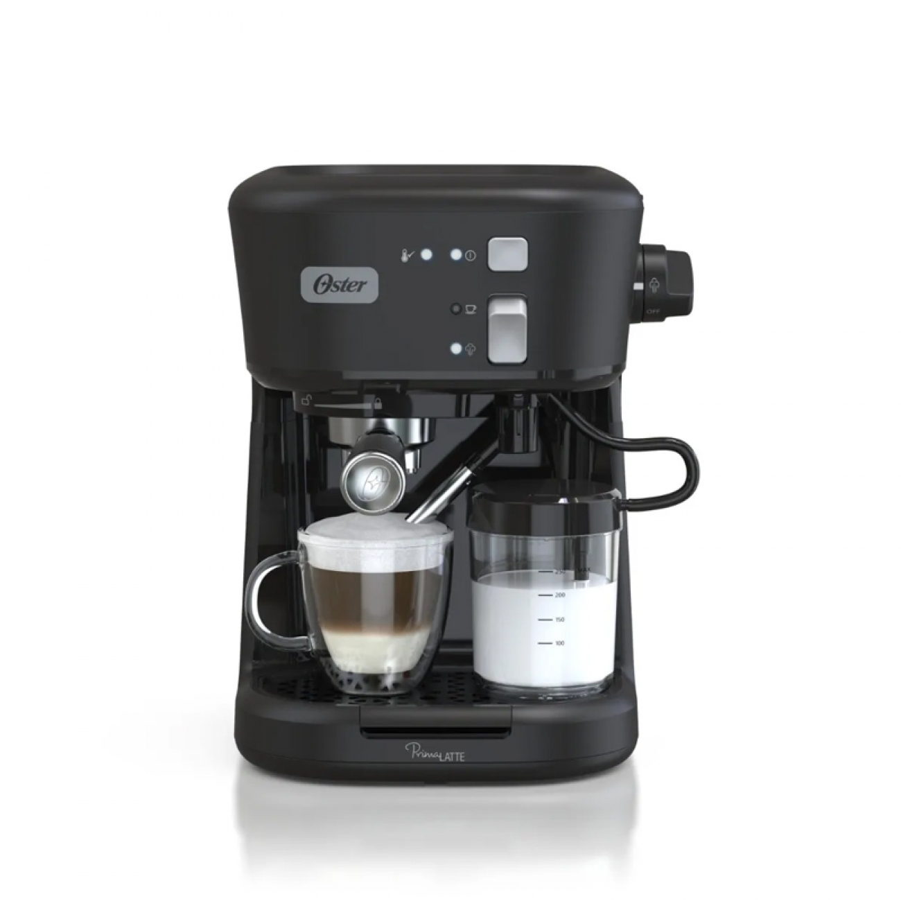 Imagen Cafetera Expreso Oster Bvstem5501b 15 Bar Negra