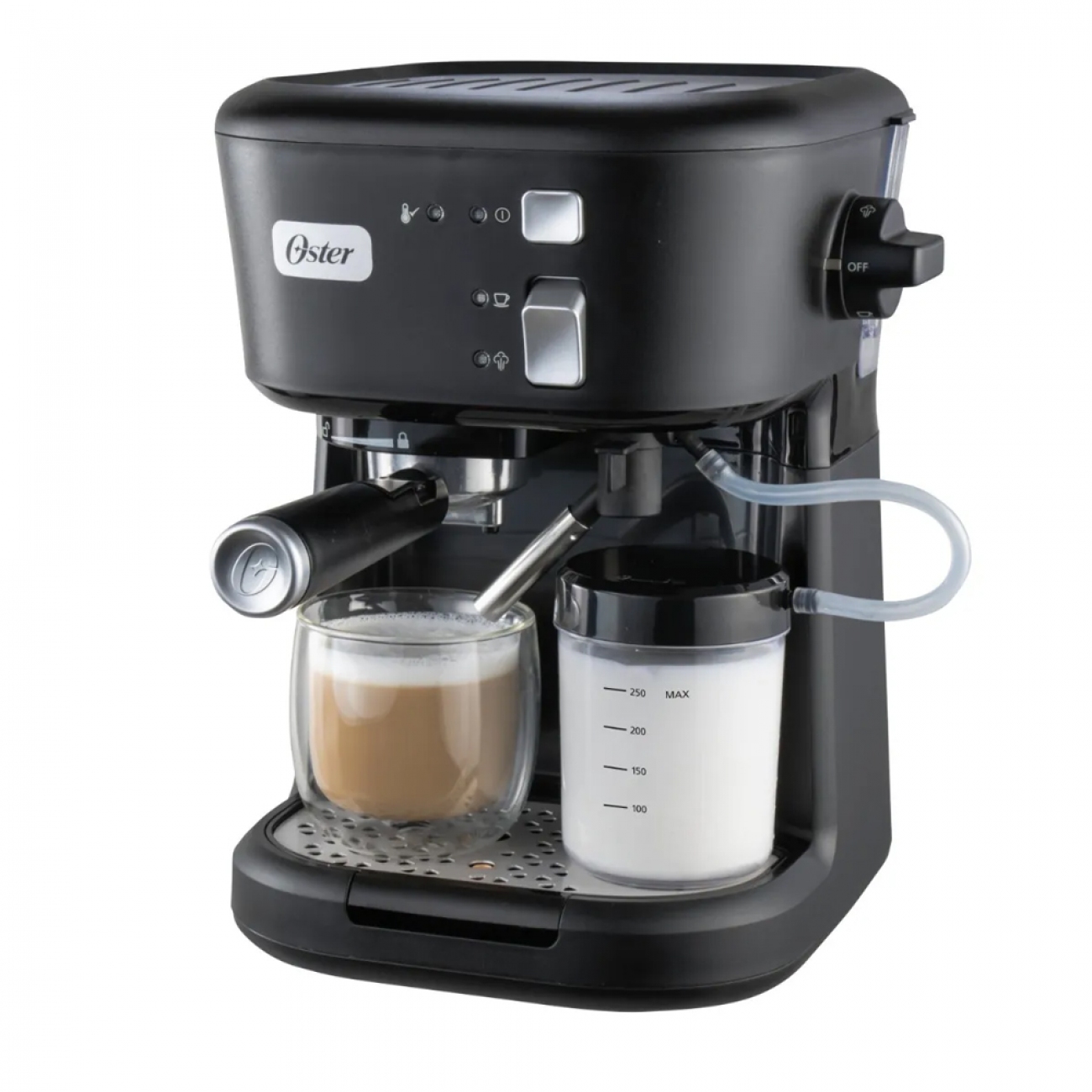 Imagen Cafetera Expreso Oster Bvstem5501b 15 Bar Negra