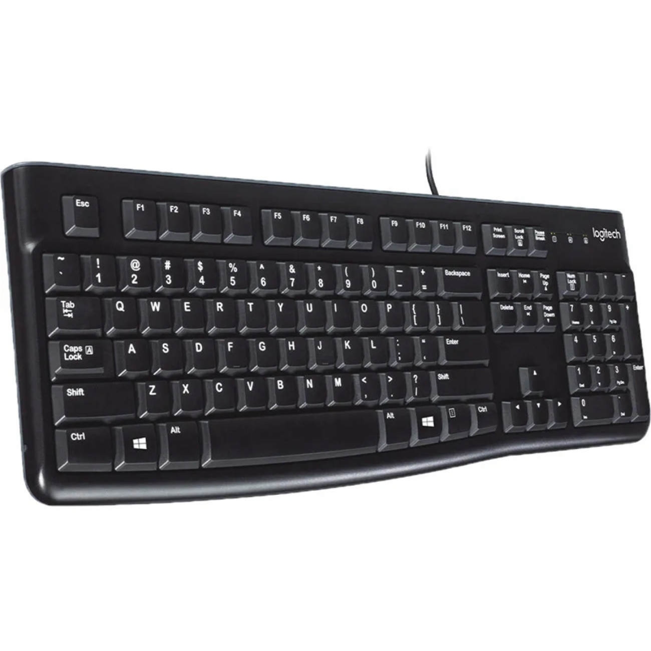 Imagen Teclado Con Cable Usb Logitech K120 Numérico