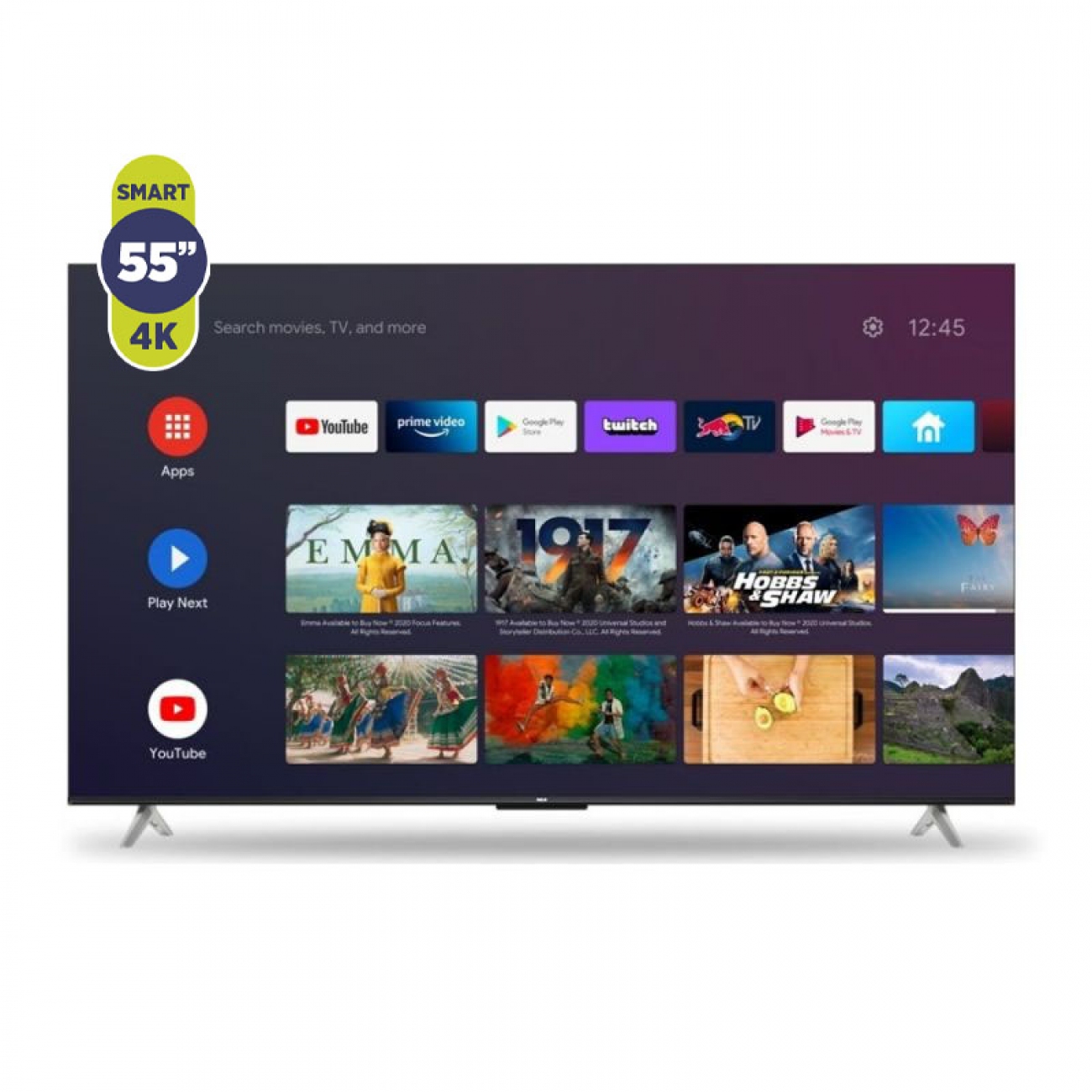 Imagen Smart Tv Led 55" Rca G55p6uhd 4k Google Tv