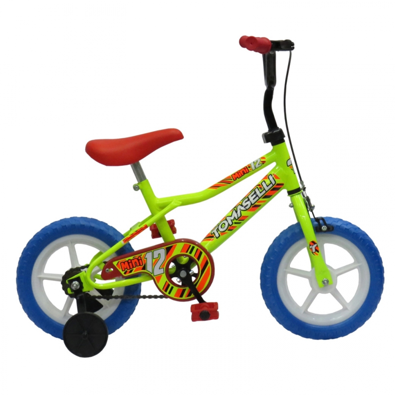 Imagen Bicicleta Niño Tomaselli Mini R12" Ruedas Macizas Rueditas Amar