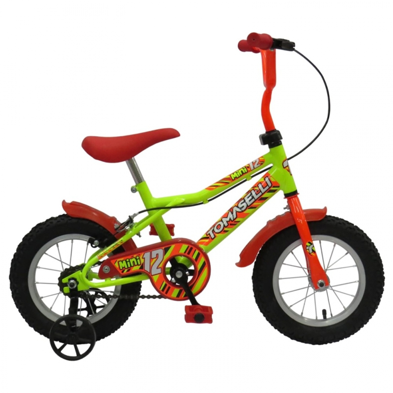 Imagen Bicicleta Niño Tomaselli Mini R12" Ruedas Cámara Rueditas Amar