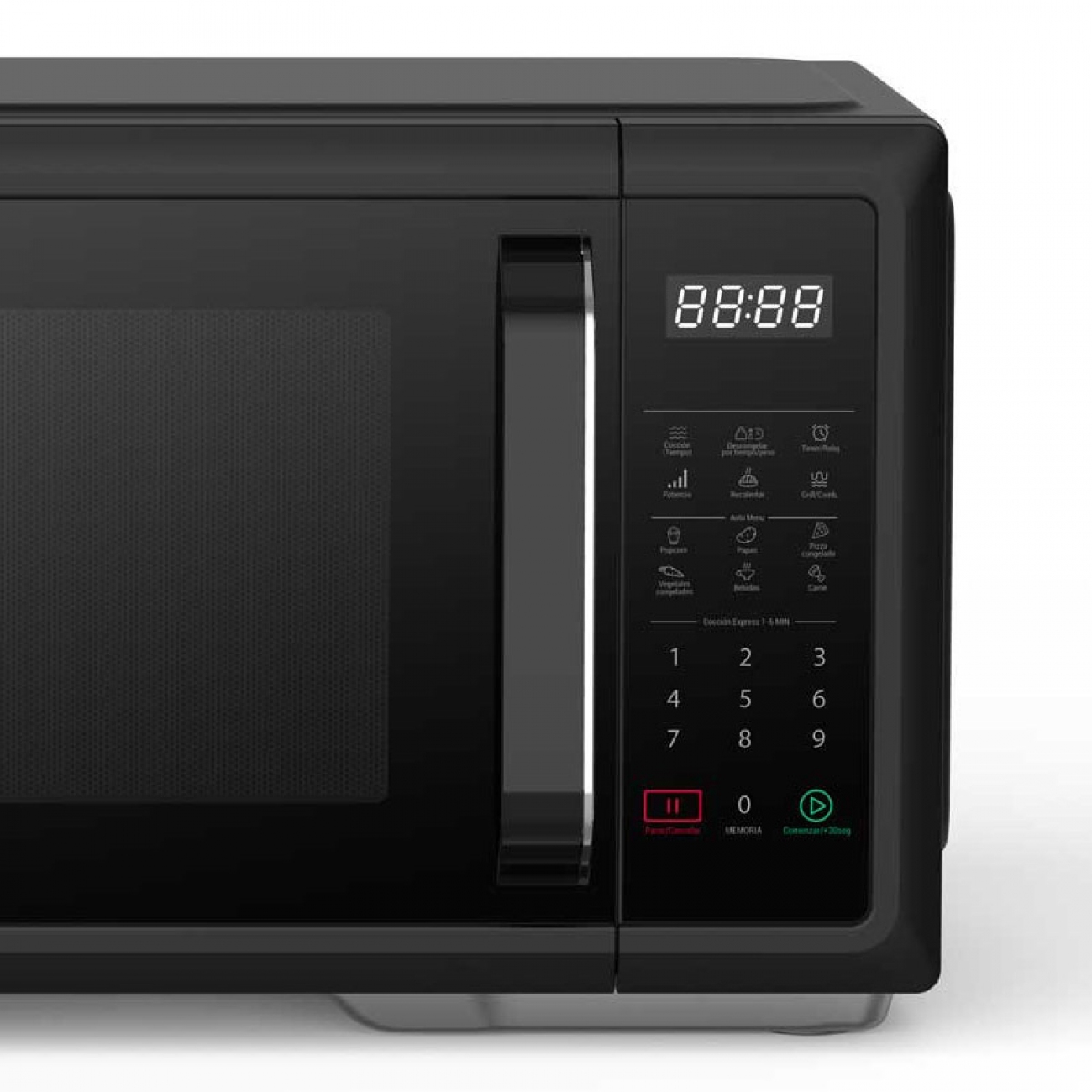 Imagen Microondas Con Grill Atma Matdgb28uap 28 Lts Digital Negro