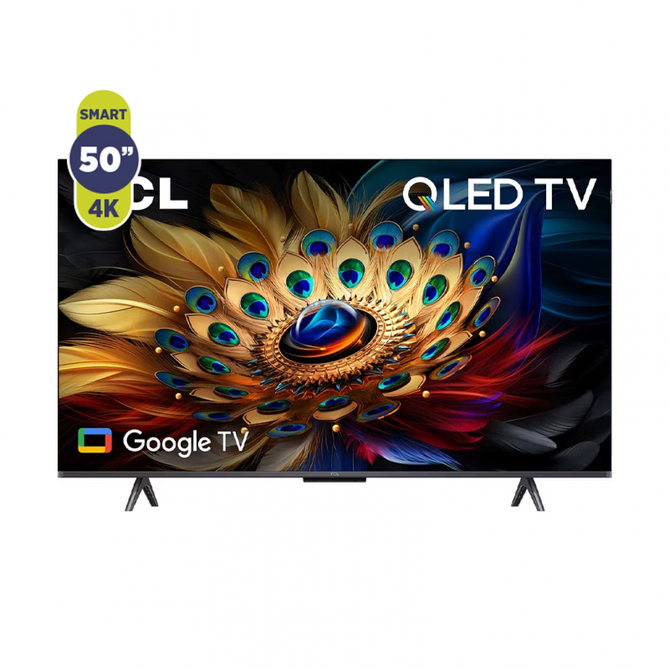 Imagen Smart Tv Qled 50" Tcl 50c655 4k Google Tv