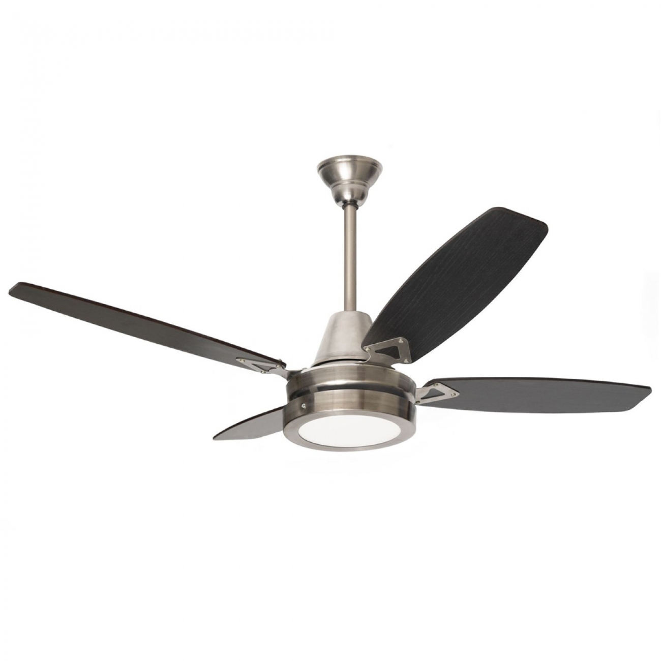 Imagen Ventilador De Techo Con Luz Severbon Vt Wengue Mdf Led