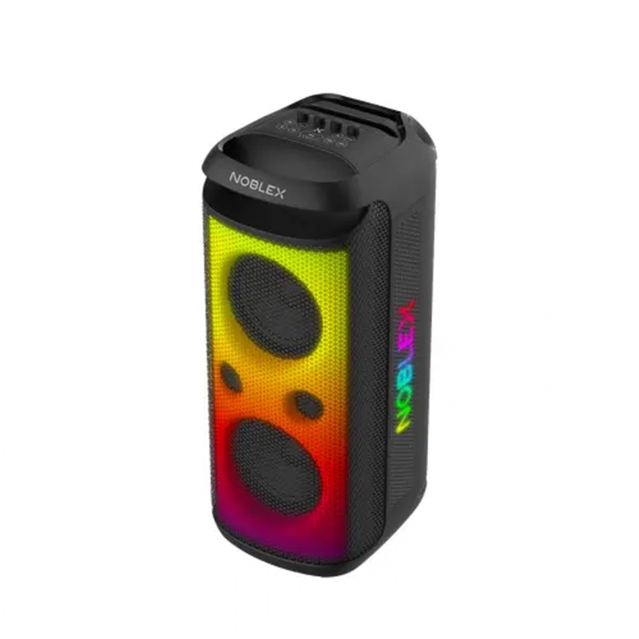 Imagen Torre De Sonido Noblex Mnx1800 9800w Doble Woofer 8"