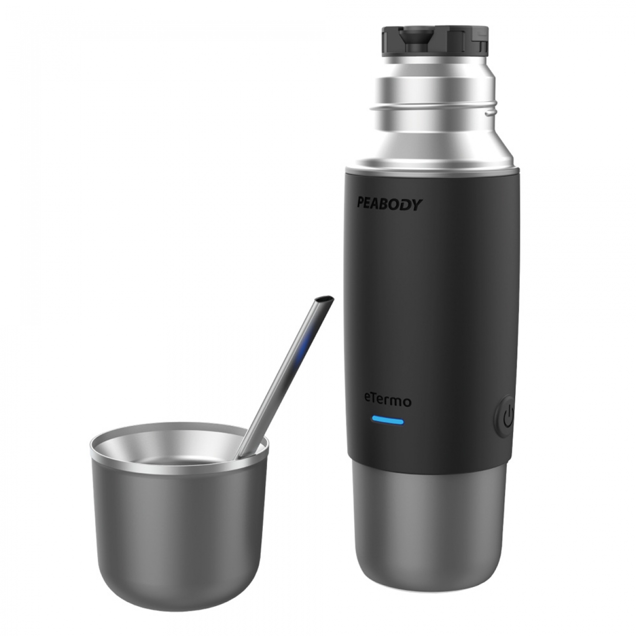 Imagen Termo Peabody Pe-etl 500n 500 Ml Más Bombilla Inox