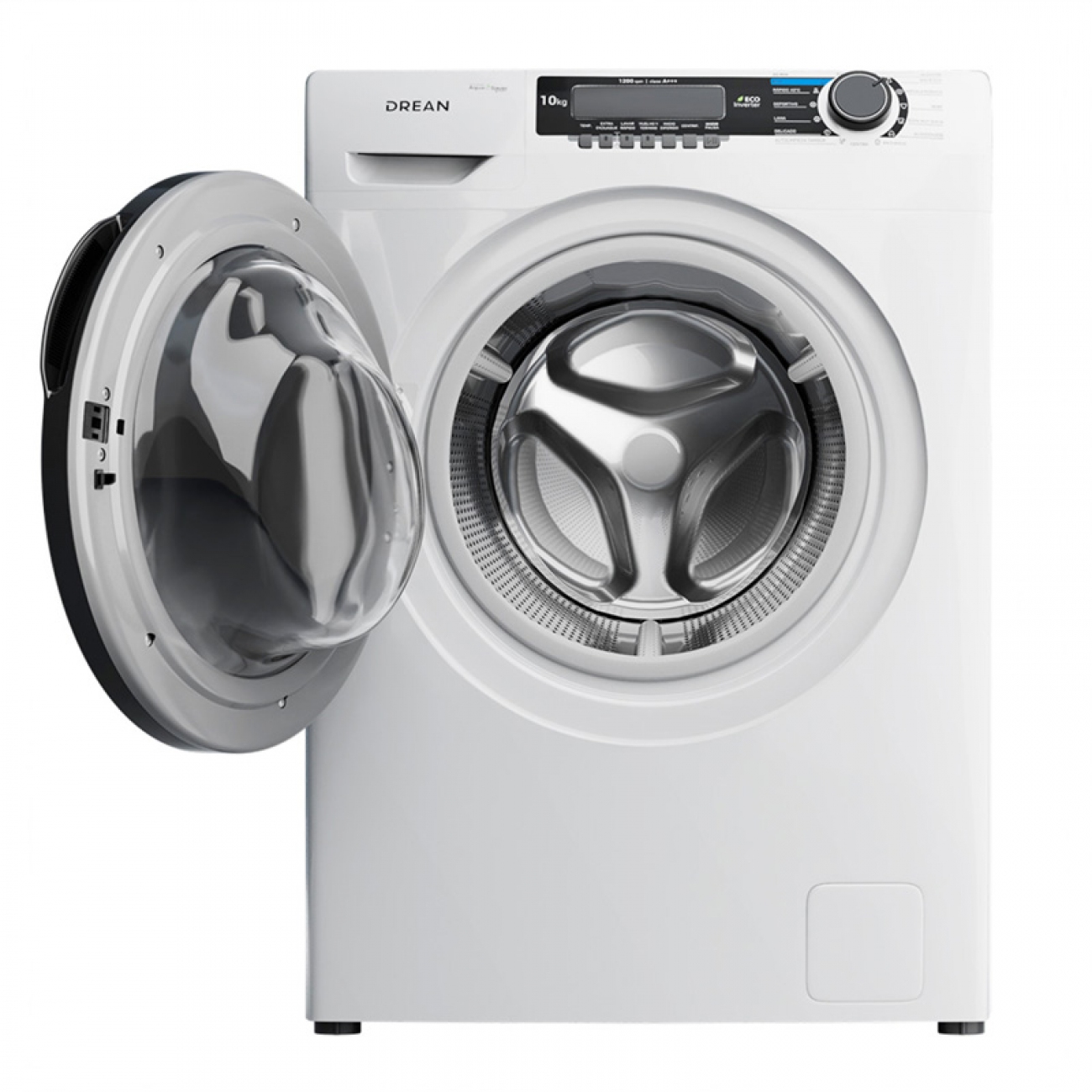 Imagen Lavarropas Drean Lfdr1012sb0 Inverter 1200rpm 10kg