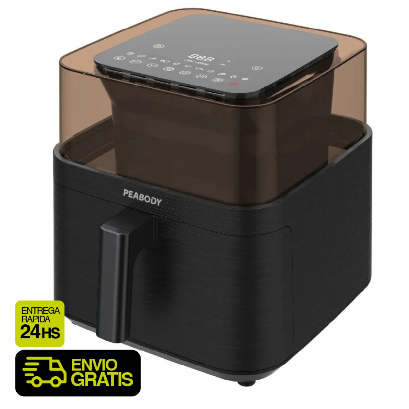Imagen Freidora De Aire Peabody Pe-afd720n 1650w 7&period;2lts