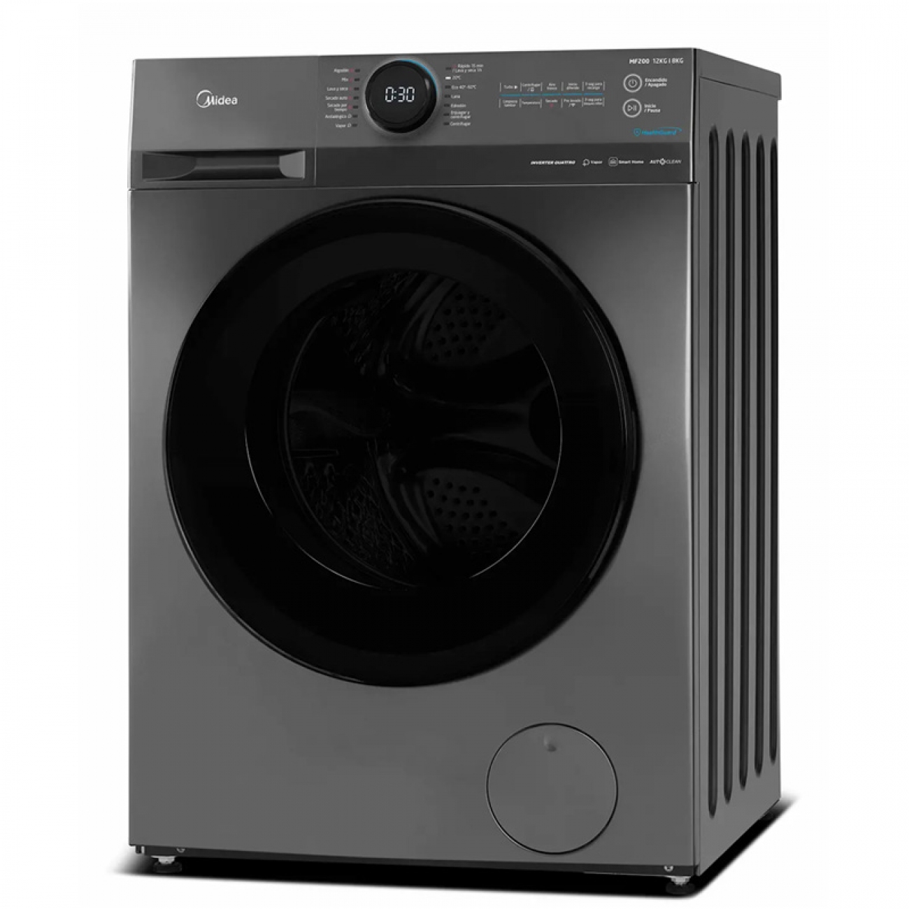 Imagen Lavasecarropas Midea Mf200D80Wb/t-A1