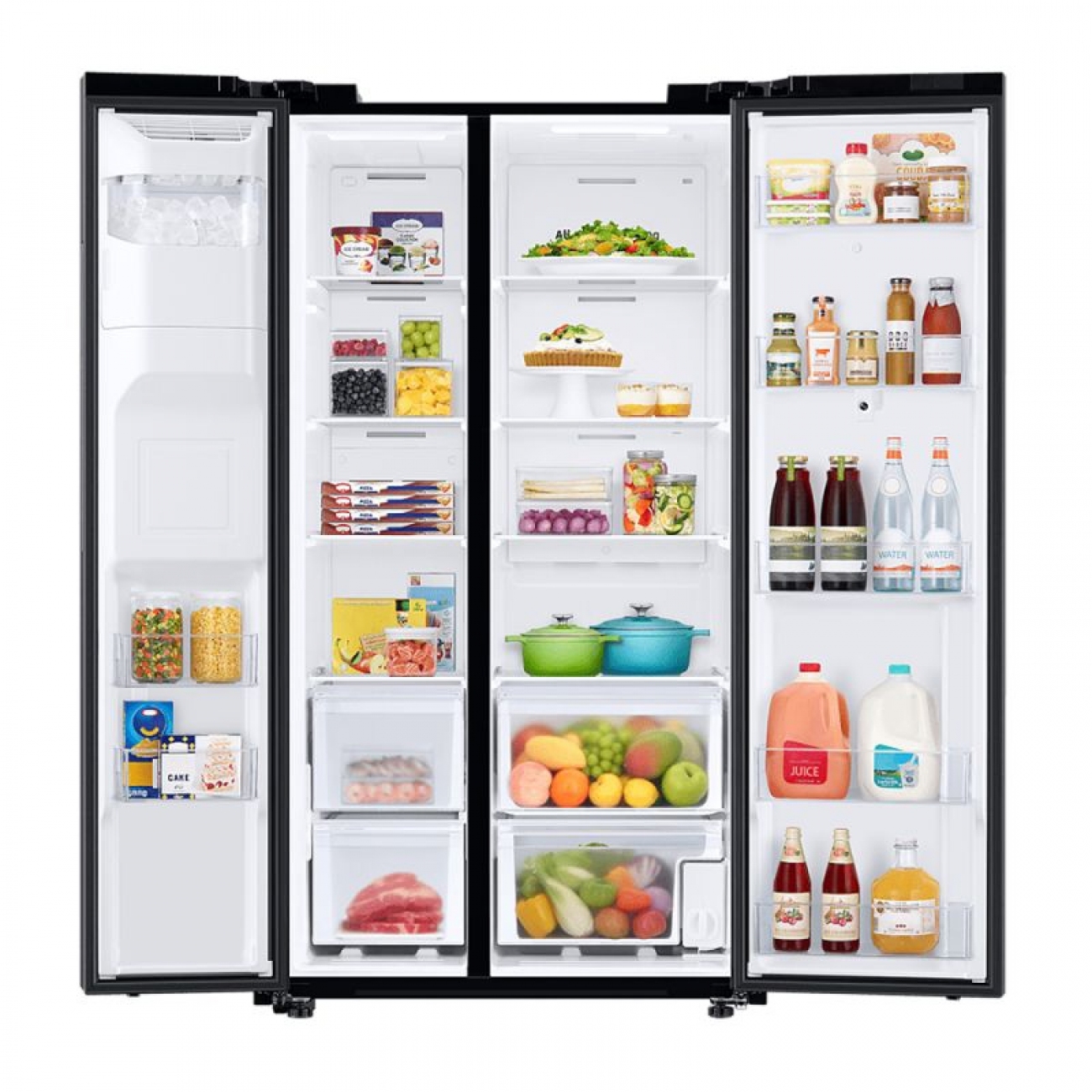 Imagen Heladera Samsung Side By Side No Frost Rs27t5561b1 760lts