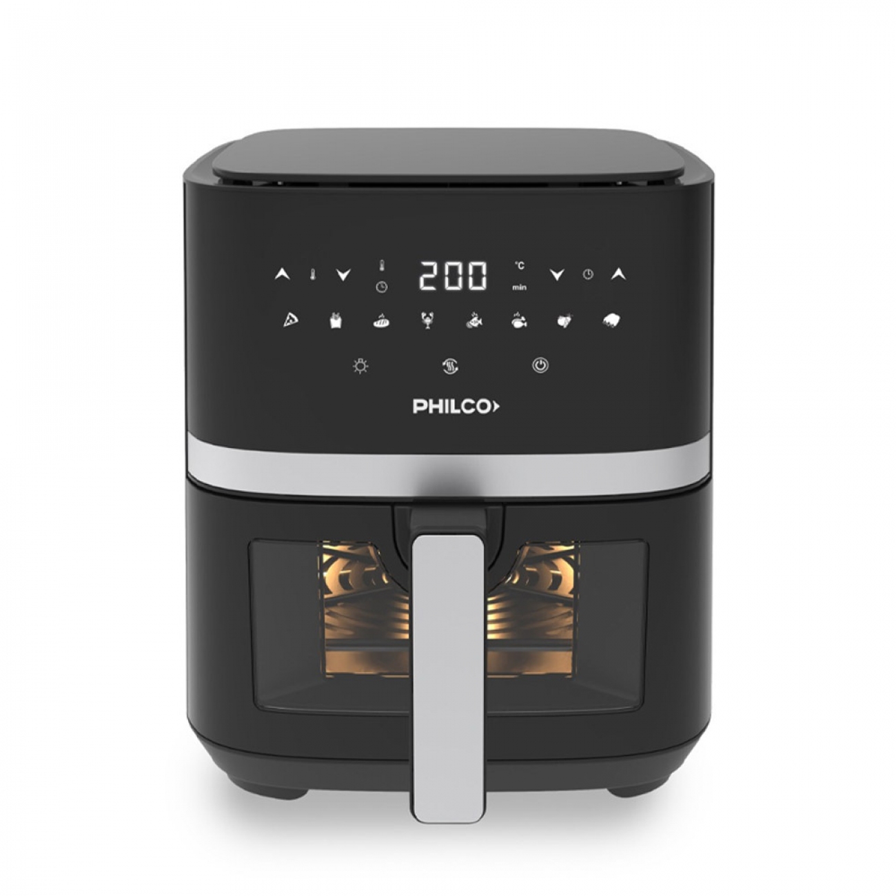 Imagen Freidora De Aire Philco Fr245php 1350w 5 Lts Tactil