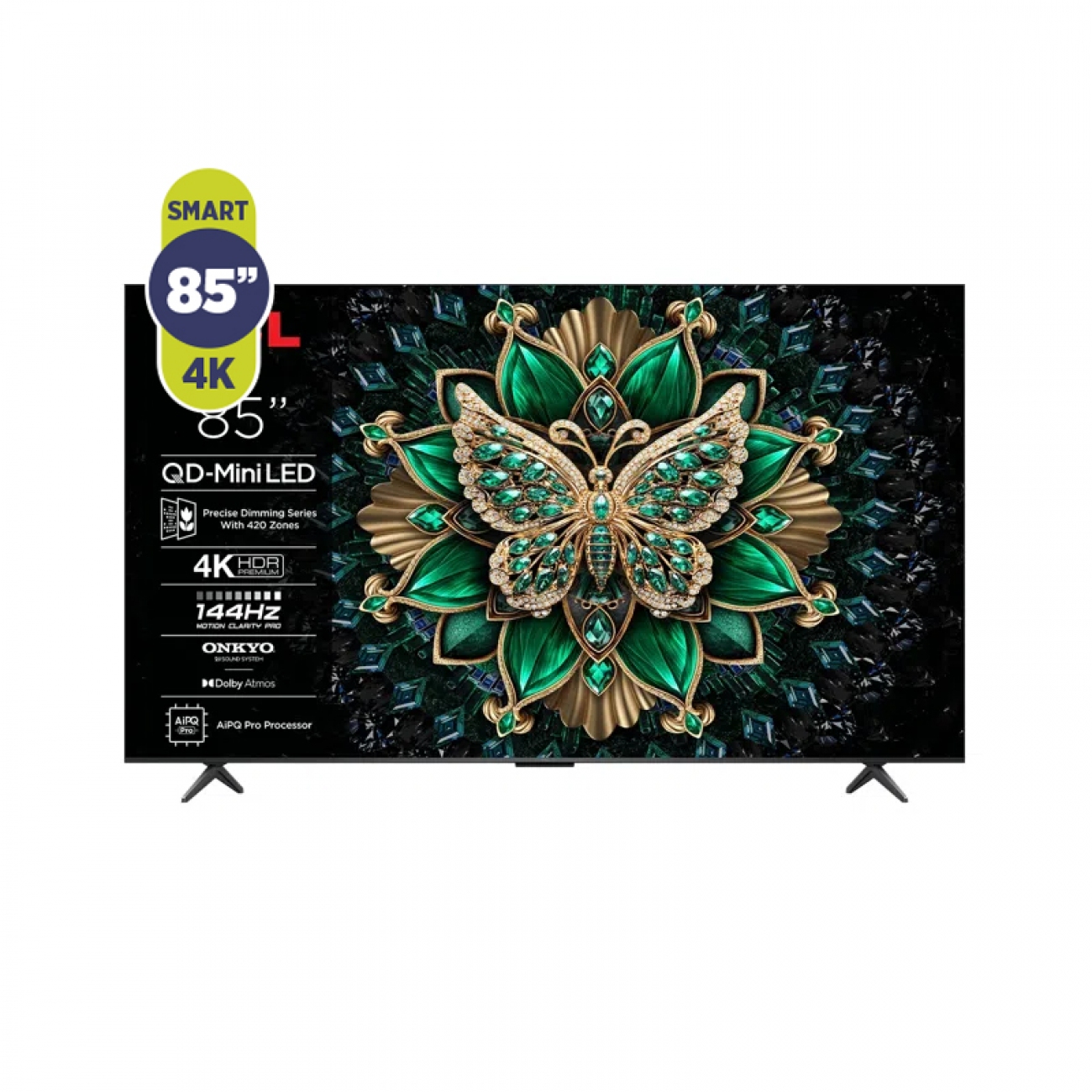 Imagen Smart Tv Led 85" Tcl 85c6k-f Qled 4k Hdmi Usb Google Tv