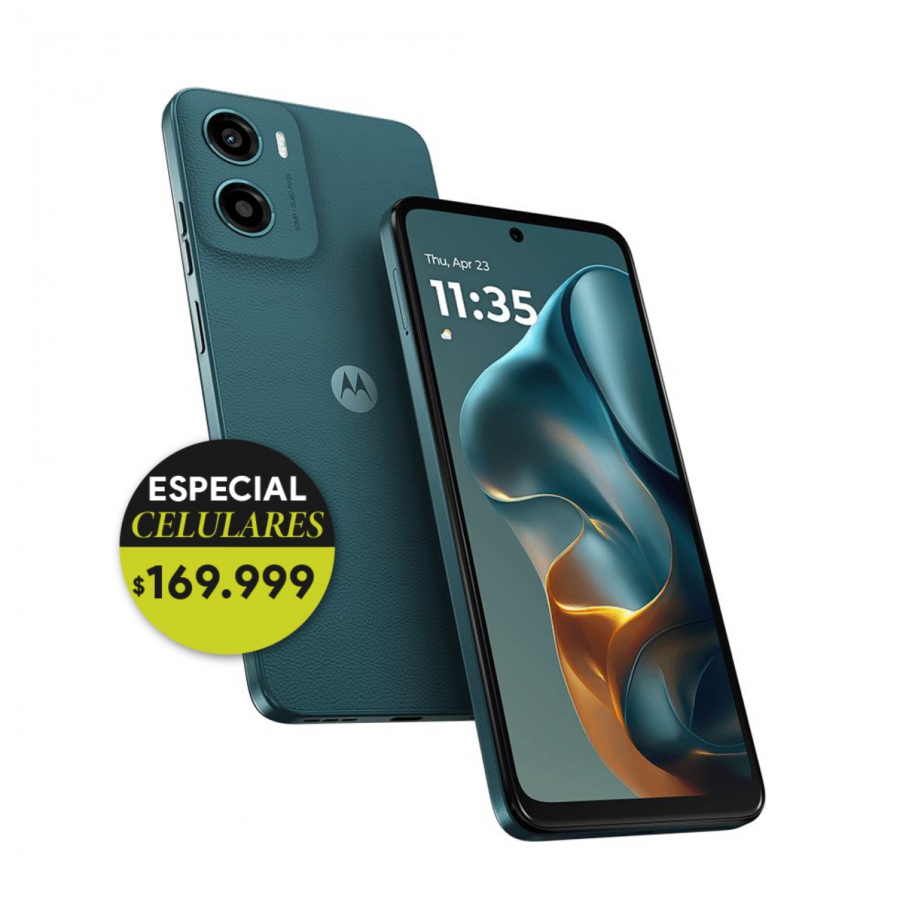 Imagen Celular Motorola G05 6.7" 4gb/64gb Forest Green