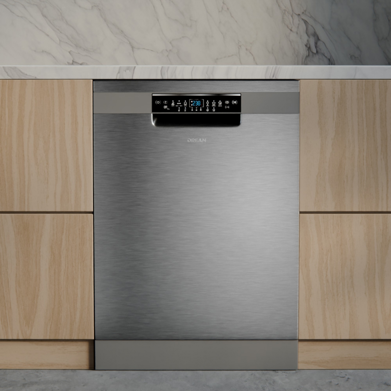 Imagen Lavavajillas Drean Lvdr1506ci0 15 Cubiertos Acero Inox