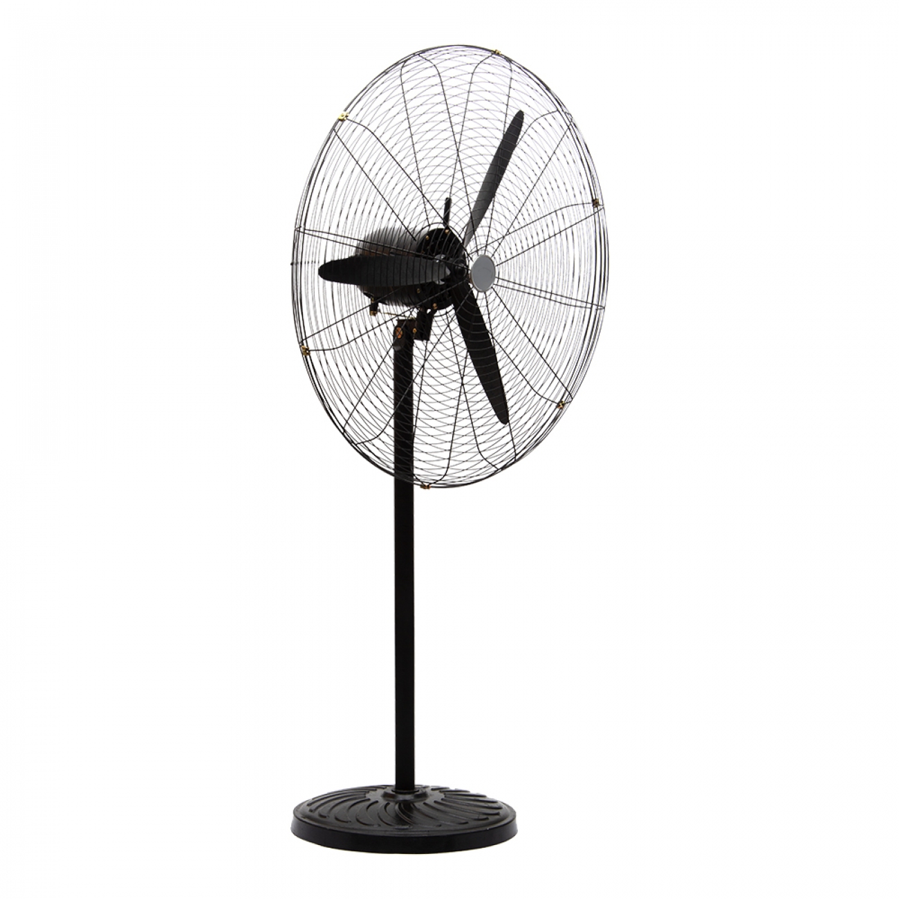 Imagen Ventilador De Pie Industri Panoramic Pan-f12415001 24" 150w