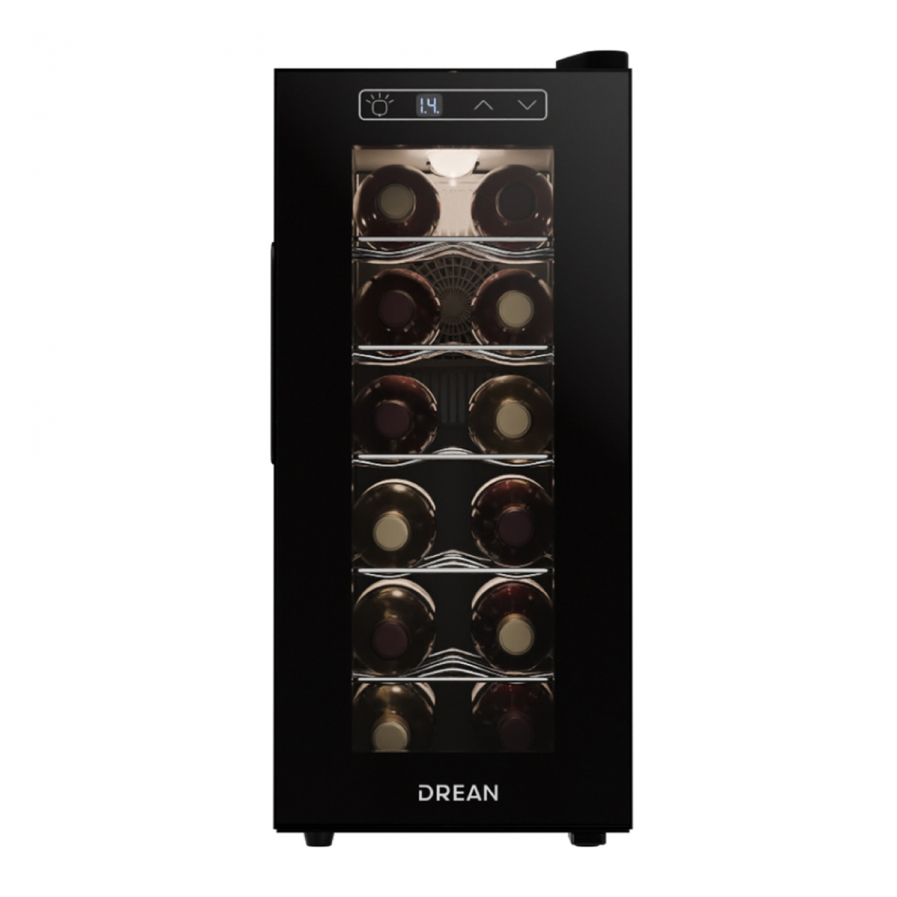 Imagen Cava Drean Cvdr12cn0 12 Botellas Panel Touch Led
