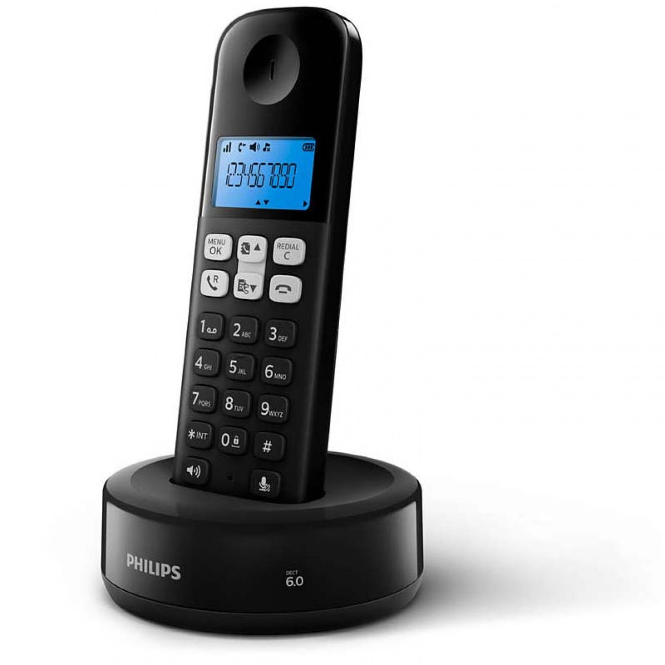 Imagen Teléfono Inalámbrico Philips D1311 Id Manos Libres Negro