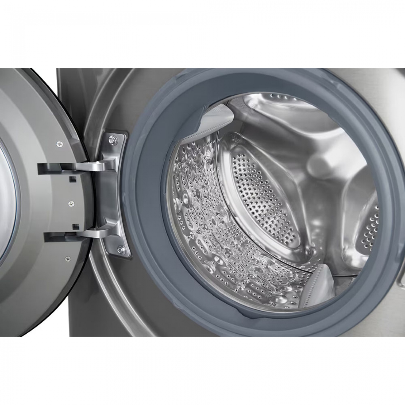 Imagen Lavarropas Lg Wm85vvc5s6p 8.5kg 1400 Rpm Inverter Silver