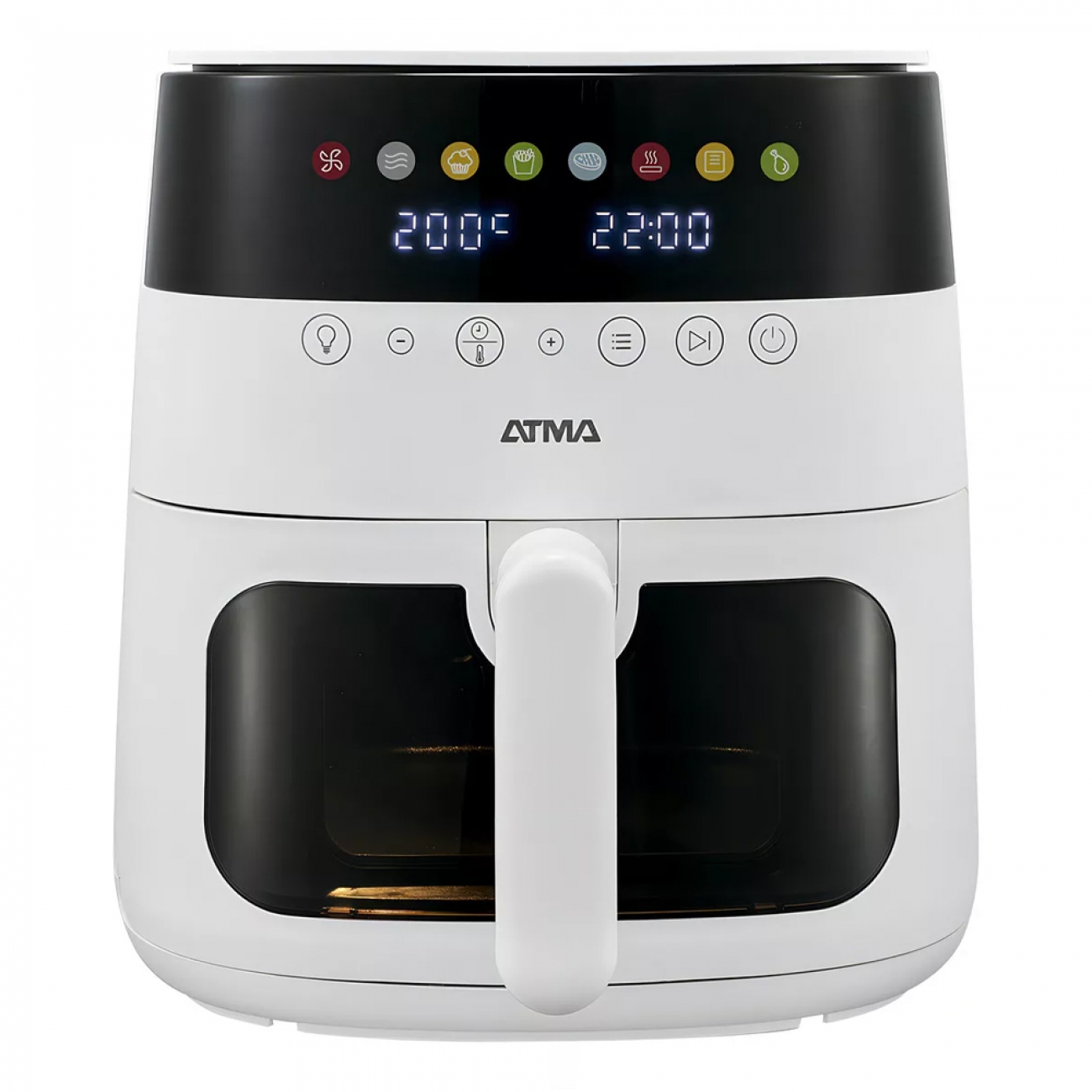 Imagen Freidora De Aire Atma 94fr248aw 8lts 1750w Digital