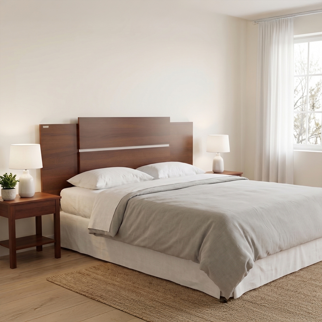Imagen Respaldo Platinum 1040-5 2 Plazas Cedro
