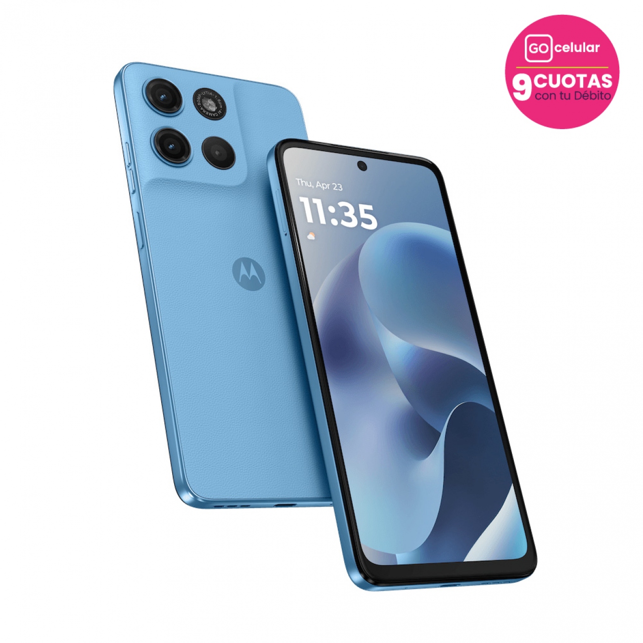 Imagen Celular Motorola G17 4GB 256GB 6&period;67" Alaskan Blue