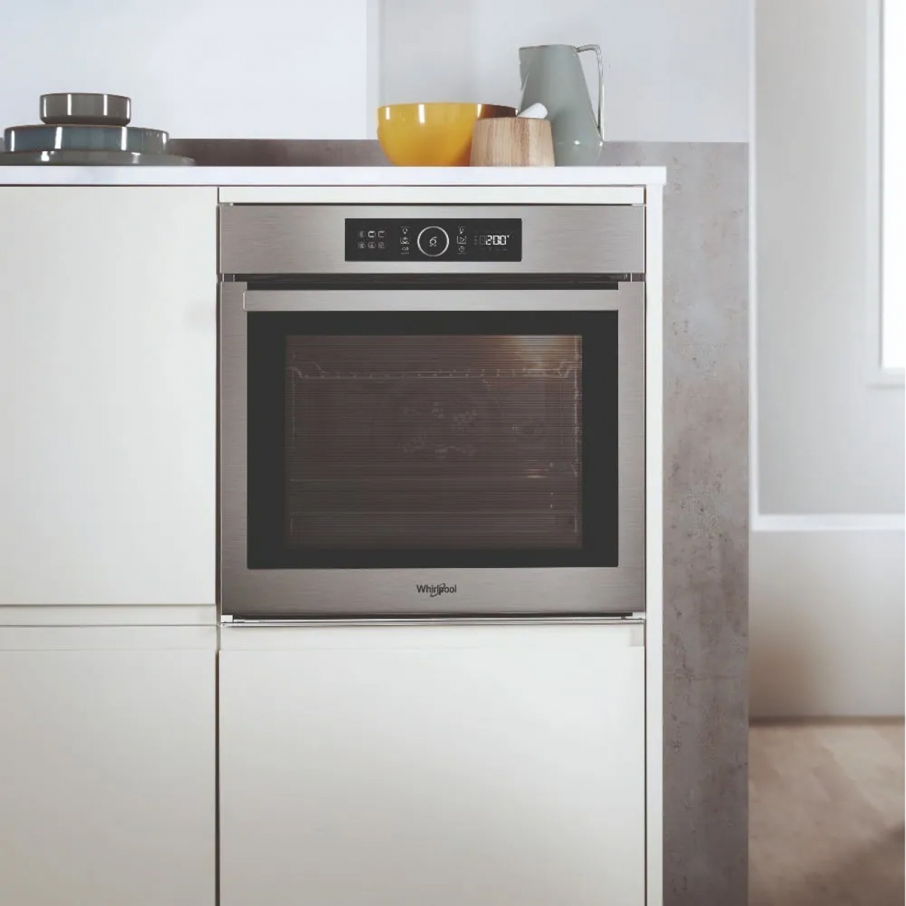Imagen Horno Empotrable Electrico Whirlpool Woc74asdim 73l Silver