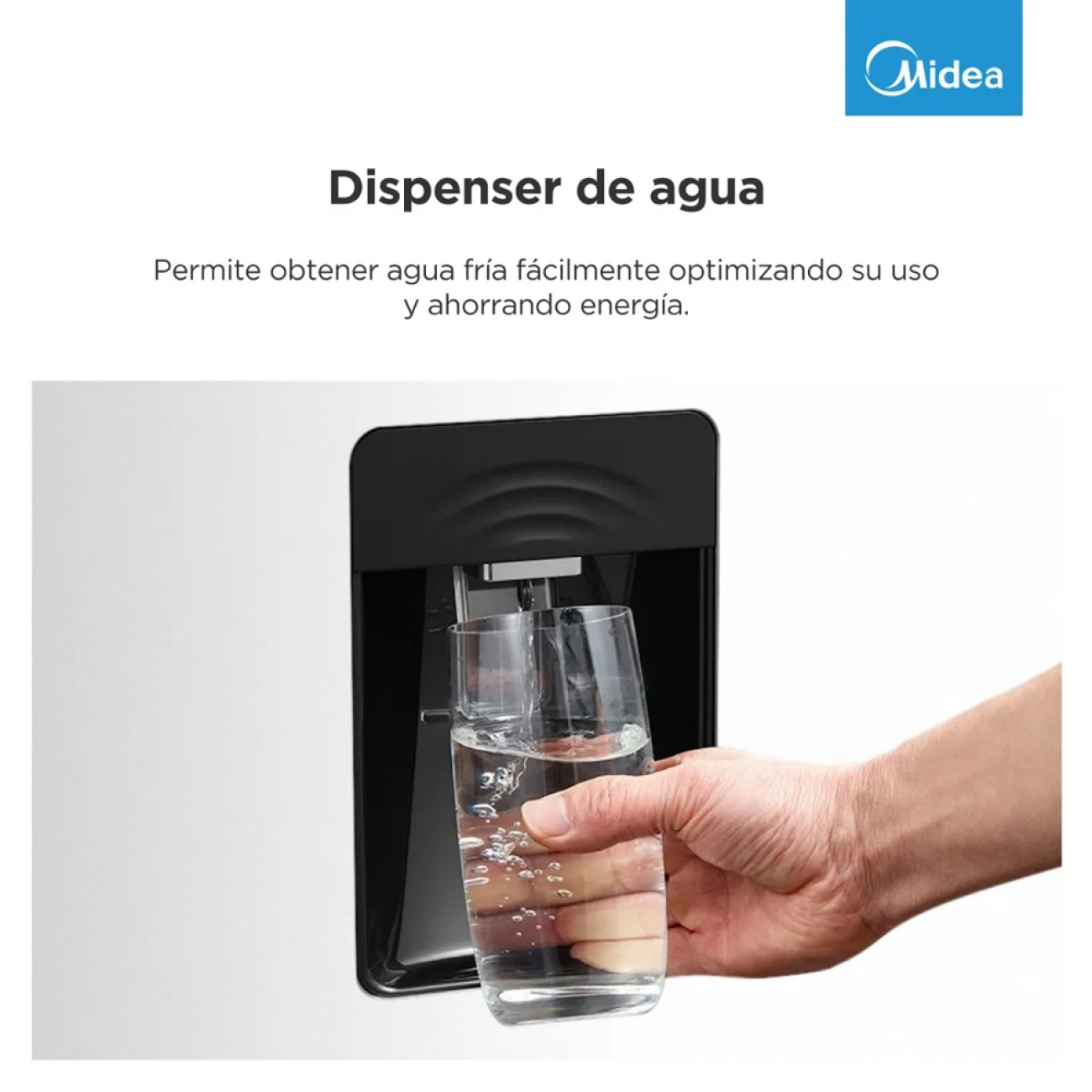 Imagen Heladera No Frost Midea Mdrt489mte01a 340lts Inverter