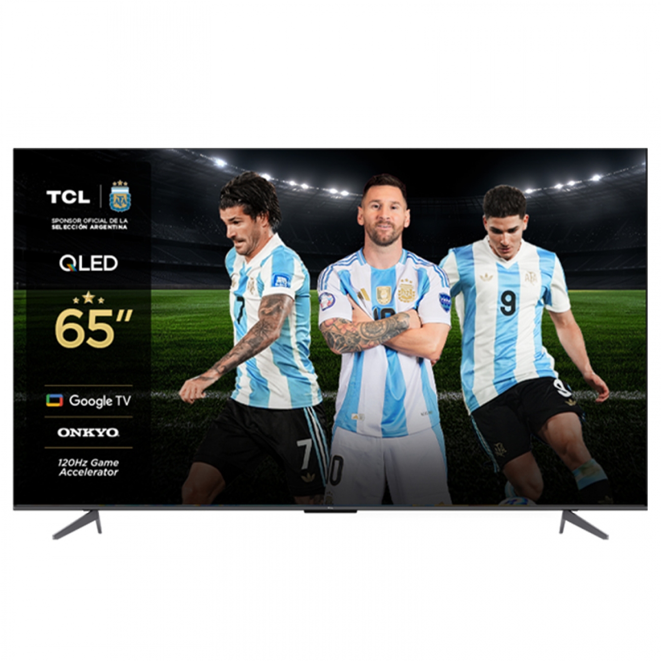 Imagen Smart Tv 65" Tcl 65c655a-b Qled Uhd Google Tv Hdmi Usb