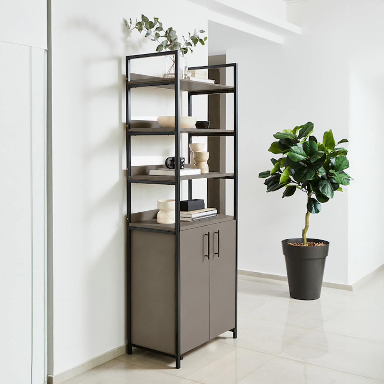 Imagen Mueble Organiza Silcar Esldmp19Pgr 64X180X39 Olmo Tribal