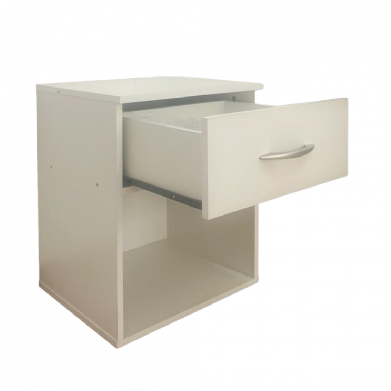 Imagen Mesa De Luz Platinum Flotante 964-3 Blanco Veta