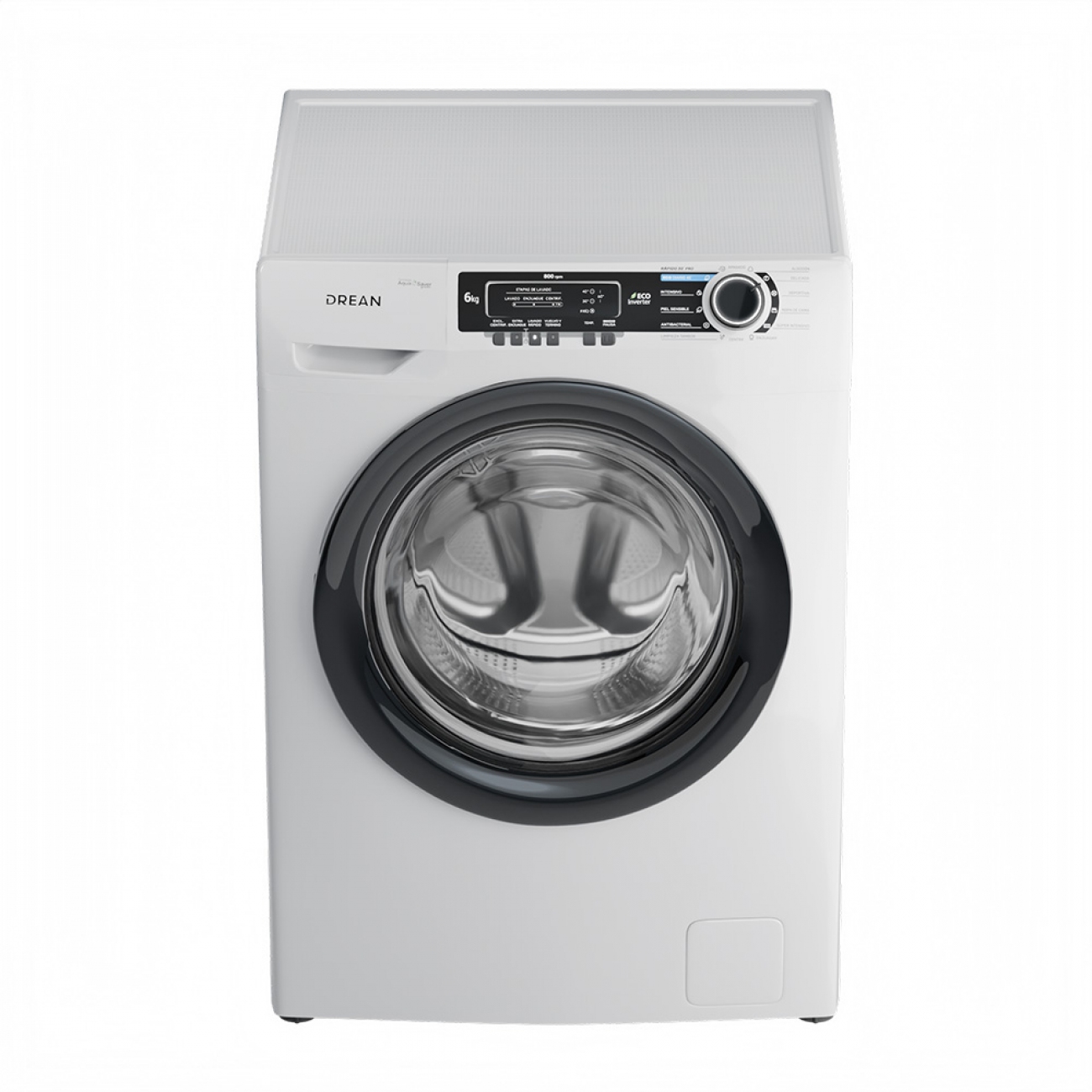 Imagen Lavarropas Automático Drean Lcfdr0608Lb0 6Kg 800Rpm Inverter
