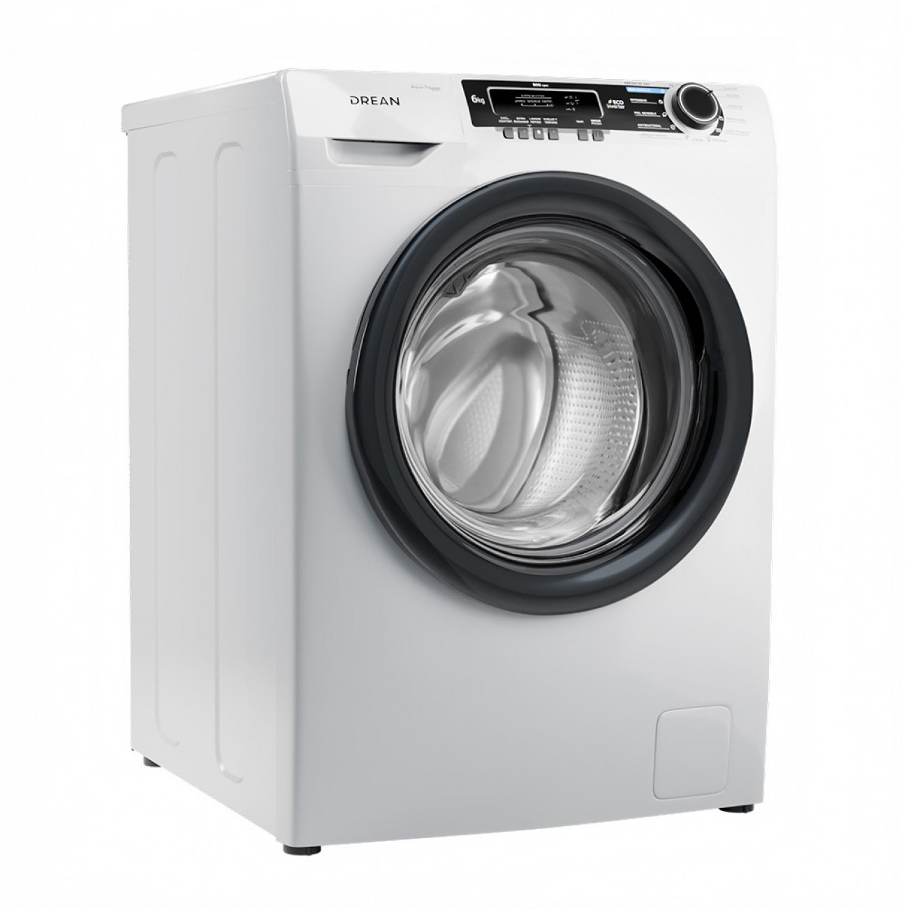 Imagen Lavarropas Automático Drean Lcfdr0608Lb0 6Kg 800Rpm Inverter