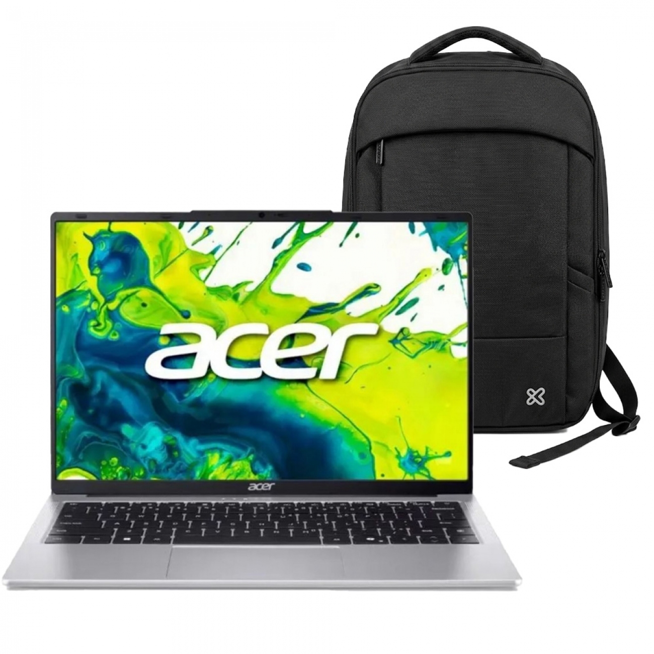 Imagen Notebook Acer Intel Core 3 8GB 256GB 14" FHD &plus; Mochila