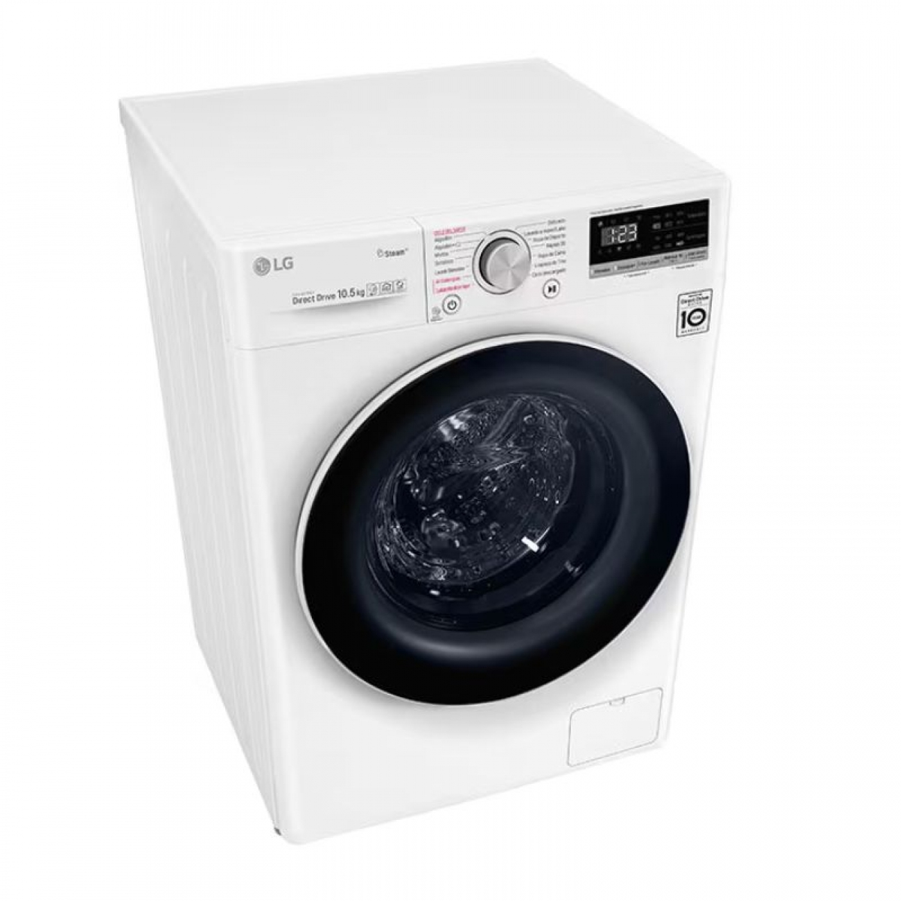 Imagen Lavarropas Autom Inverter Lg Wm12bvc4s6 12k 1400rpm Blanco